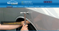 Desktop Screenshot of mestredoamassado.com.br