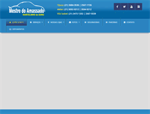 Tablet Screenshot of mestredoamassado.com.br